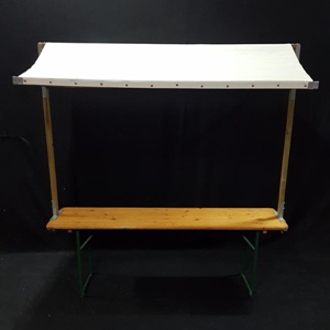 Partykraam 220 x 50 tafel